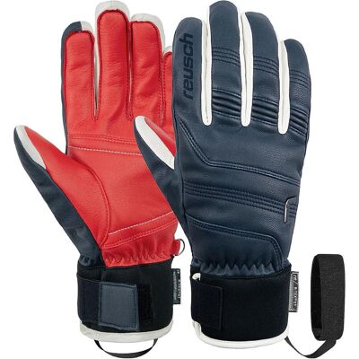 Rękawice unisex Reusch Highland narciarskie pięciopalczaste-M/L Rękawice unisex Reusch Highland narciarskie pięciopalczaste-M/L