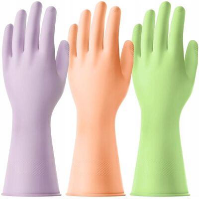 Inny producent RĘKAWICZKI LATEKSOWE GOSPODARCZE 3x GUMOWE WODOODPORNE MOCNE SPRZĄTANIE M Inny producent RĘKAWICZKI LATEKSOWE GOSPODARCZE 3x GUMOWE WODOODPORNE MOCNE SPRZĄTANIE M