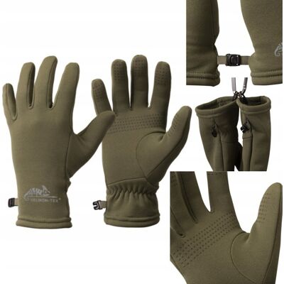 Helikon-Tex RĘKAWICZKI TREKKER ZIMOWE RĘKAWICE OCIEPLANE OUTBACK GLOVES OLIVE GREEN XS Helikon-Tex RĘKAWICZKI TREKKER ZIMOWE RĘKAWICE OCIEPLANE OUTBACK GLOVES OLIVE GREEN XS