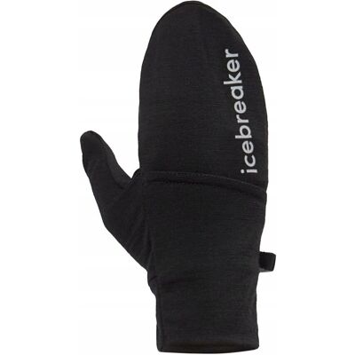 Inny producent Rękawiczki Wełniane Icebreaker Sierra Gloves - Czarne, Rozmiar L Inny producent Rękawiczki Wełniane Icebreaker Sierra Gloves - Czarne, Rozmiar L
