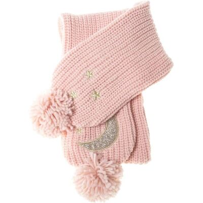 Rockahula Kids szalik zimowy dla dziewczynki Moonlight Pink Rockahula Kids szalik zimowy dla dziewczynki Moonlight Pink