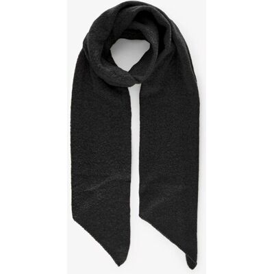sciarpe, foulard e colli donna pieces 17076047 pyron long scarf black sciarpe, foulard e colli donna pieces 17076047 pyron long scarf black