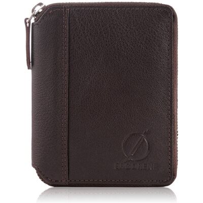 Skórzany Brązowy Portfel Rfid G-05L Brødrene Skórzany Brązowy Portfel Rfid G-05L Brødrene