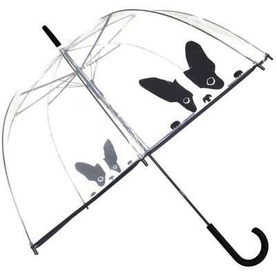 Smati, Długi parasol przezroczysty kopuła, pies Smati, Długi parasol przezroczysty kopuła, pies