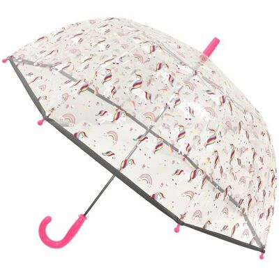 Parasol przeźroczysty Smati Jednorożec młodzieżowy Parasol przeźroczysty Smati Jednorożec młodzieżowy