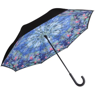 Goebel Suprella - parasol odwrotnie składany Lilie Wodne - Claude Monet Goebel Suprella - parasol odwrotnie składany Lilie Wodne - Claude Monet