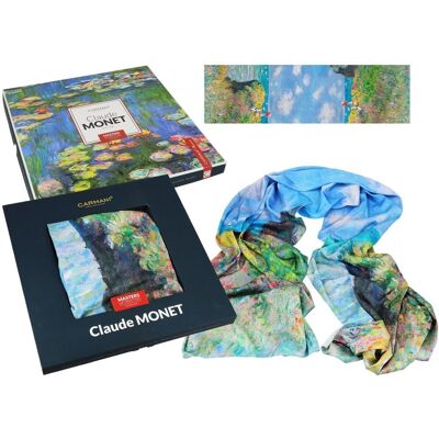 Szal - C. Monet, Spacer po klifie w Pourville (CARMANI) Szal - C. Monet, Spacer po klifie w Pourville (CARMANI)