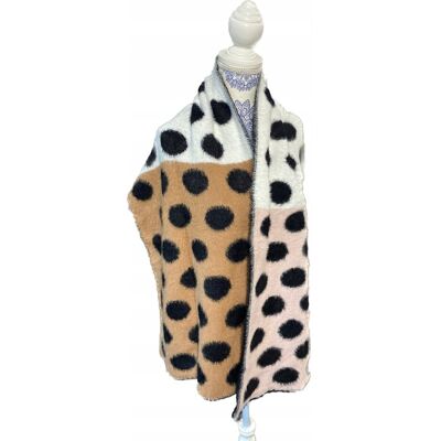 Szalik damski grochy TOPSHOP wym. 150x42 cm Szalik damski grochy TOPSHOP wym. 150x42 cm