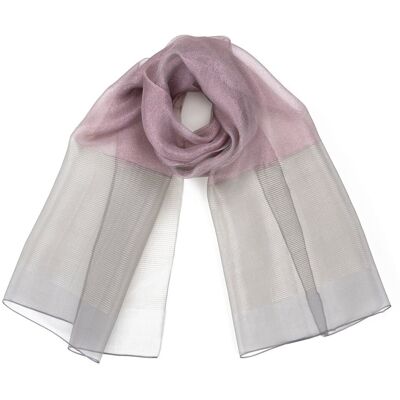 ART Szalik Damski Jedwabny Błyszczący Cienki Elegancki Do Sukienki Wesele Ślub ART Szalik Damski Jedwabny Błyszczący Cienki Elegancki Do Sukienki Wesele Ślub