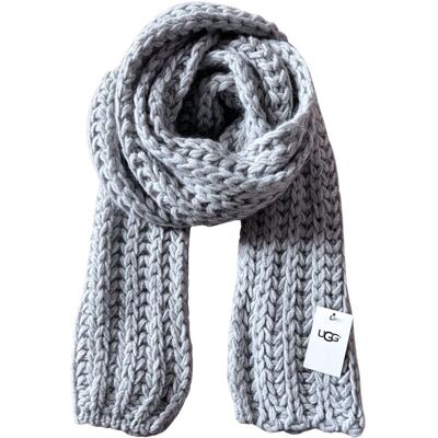 Szalik damski UGG Roving Scarf szary Szalik damski UGG Roving Scarf szary