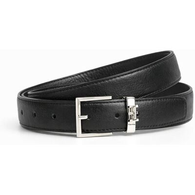 Tommy Hilfiger CZARNY PASEK ZE SKÓRY NATURALNEJ Z ZŁOTĄ KLAMRĄ 80 I4A Tommy Hilfiger CZARNY PASEK ZE SKÓRY NATURALNEJ Z ZŁOTĄ KLAMRĄ 80 I4A