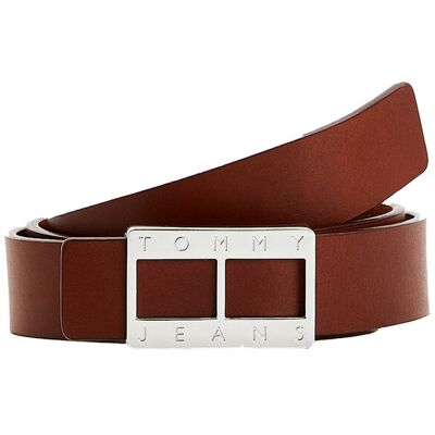 Tommy Hilfiger Damski Pasek Do Spodni Tjw Heritage Lock Leather Brown Aw0Aw11655 Gtu 80 Tommy Hilfiger Damski Pasek Do Spodni Tjw Heritage Lock Leather Brown Aw0Aw11655 Gtu 80