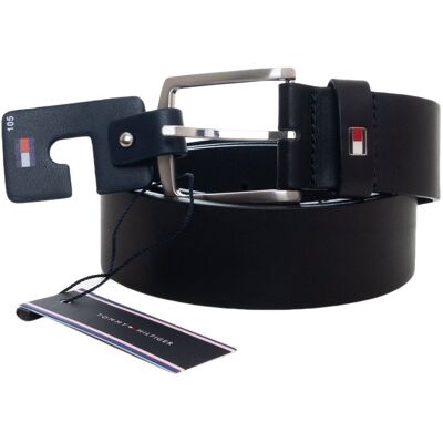 Tommy Hilfiger Męski Pasek Do Spodni 4 Cm New Denton Belt Black E367863162 090 100 Tommy Hilfiger Męski Pasek Do Spodni 4 Cm New Denton Belt Black E367863162 090 100