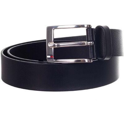 Tommy Hilfiger Męski Pasek Do Spodni New Aly Belt Black Am0Am08363 090 105 Tommy Hilfiger Męski Pasek Do Spodni New Aly Belt Black Am0Am08363 090 105
