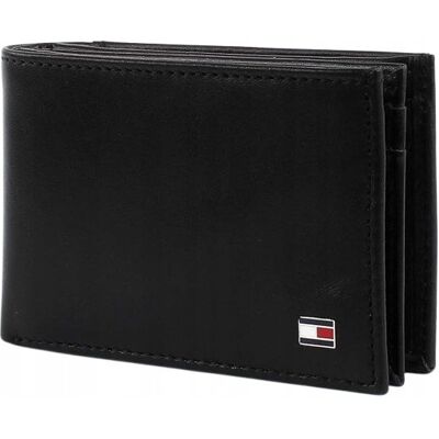Inny producent TOMMY HILFIGER PORTFEL MĘSKI CZARNY SKÓRA 13x10x2cm 1J9A Inny producent TOMMY HILFIGER PORTFEL MĘSKI CZARNY SKÓRA 13x10x2cm 1J9A
