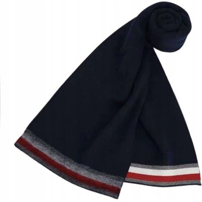 Tommy Hilfiger Szalik granatowy Tommy Hilfiger Szalik granatowy