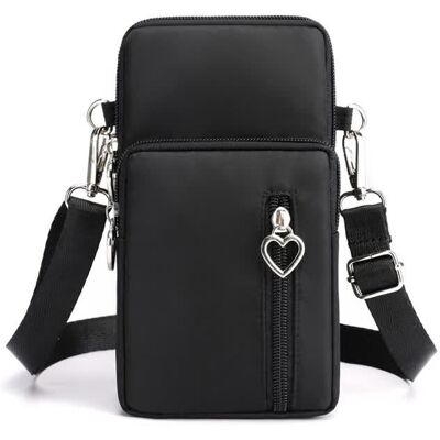 Barberini's Torebka listonoszka etui na telefon czarna Barberini's Torebka listonoszka etui na telefon czarna