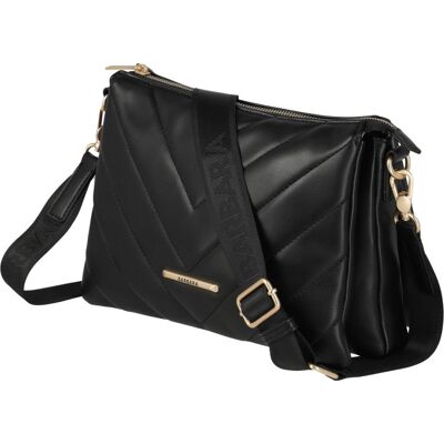 Torebka Travelite Barbara Cozy Crossbody Bag Trio 3L Czarna Torebka Travelite Barbara Cozy Crossbody Bag Trio 3L Czarna
