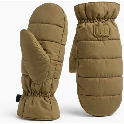 Inny producent UGG ZIMOWE DAMSKIE MITENKI Z PIKOWANIEM I LOGO KHAKI L/XL 1I3A Inny producent UGG ZIMOWE DAMSKIE MITENKI Z PIKOWANIEM I LOGO KHAKI L/XL 1I3A
