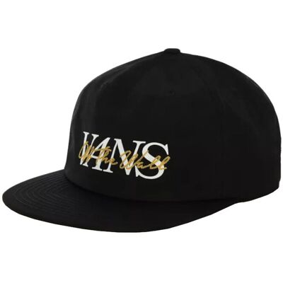 Vans On The Vans Shallow Cap Vn0a4tq2blk, Męskie, Czapka Z Daszkiem, Czarny Vans On The Vans Shallow Cap Vn0a4tq2blk, Męskie, Czapka Z Daszkiem, Czarny