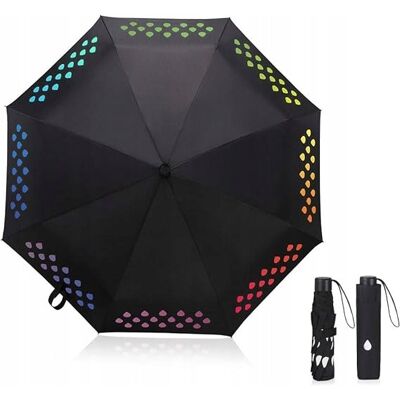 Inny producent VICLOON parasol składany czarny Inny producent VICLOON parasol składany czarny