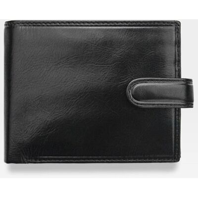 Visconti Portfel Męski Skóra Włoska Monza Mz5 Czarny Rfid - Czarny Visconti Portfel Męski Skóra Włoska Monza Mz5 Czarny Rfid - Czarny