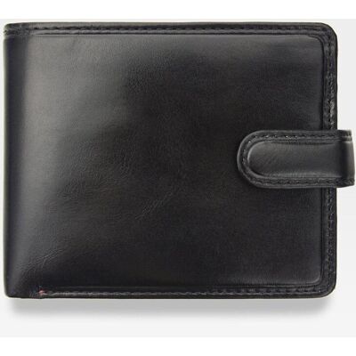 Visconti Portfel Męski Skórzany Torino Tr35 Rfid Czarny + Czerwony - Czarny + Czerwony Visconti Portfel Męski Skórzany Torino Tr35 Rfid Czarny + Czerwony - Czarny + Czerwony