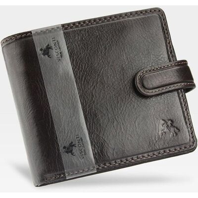 Visconti, Portfel Męski, Tsc41, Ciemny Brąz, Ochrona Rfid Visconti, Portfel Męski, Tsc41, Ciemny Brąz, Ochrona Rfid