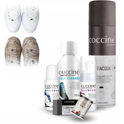 Coccine Wodoodporny Impregnat Wybielacz Do Butów Zestaw Do Pielęgnacji Czyszczenia Coccine Wodoodporny Impregnat Wybielacz Do Butów Zestaw Do Pielęgnacji Czyszczenia