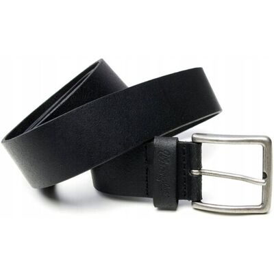 Wrangler Logo Loop Belt Black W0l9us100 110 Wrangler Logo Loop Belt Black W0l9us100 110