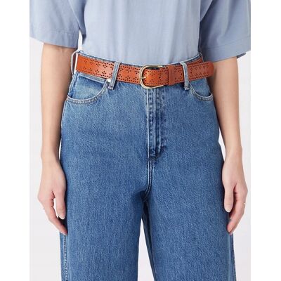 Wrangler Perforated Belt Cognac W0j5u1x81 75 Wrangler Perforated Belt Cognac W0j5u1x81 75