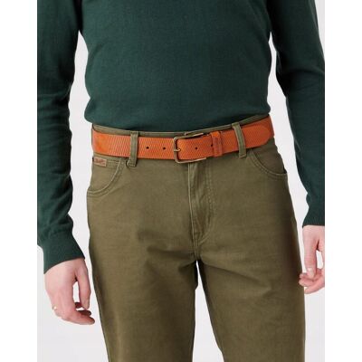 Wrangler Rugged Belt Cognac W0j2u1x81 85 Wrangler Rugged Belt Cognac W0j2u1x81 85