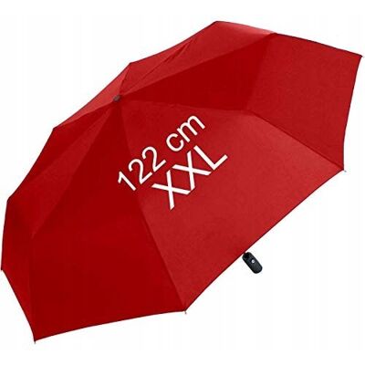 Inny producent XXL Parasol Automatyczny Duży 122cm Ciemnoczerwony Inny producent XXL Parasol Automatyczny Duży 122cm Ciemnoczerwony