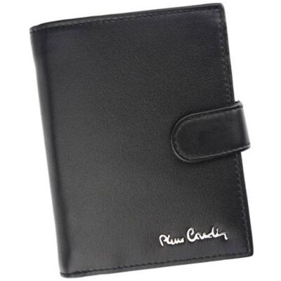 Zapinany Portfel Męski Pierre Cardin Skórzany Czarny Tilak09 331a Rfid Pudełko Zapinany Portfel Męski Pierre Cardin Skórzany Czarny Tilak09 331a Rfid Pudełko