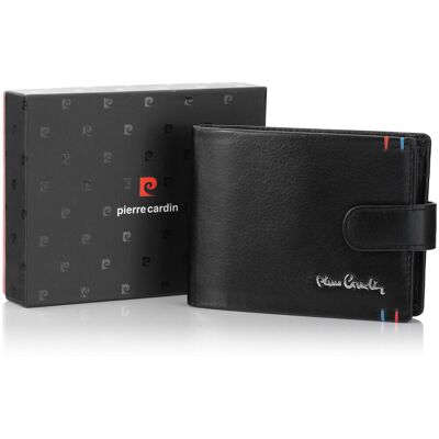 Zapinany Portfel Męski Pierre Cardin Z Przeszyciami Ys606 8806a Z Rfid Zapinany Portfel Męski Pierre Cardin Z Przeszyciami Ys606 8806a Z Rfid