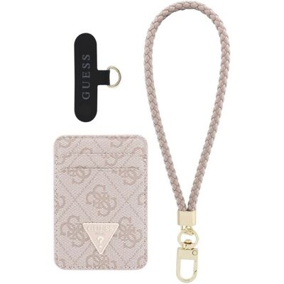 Zestaw Magnetyczny portfel do MagSafe + zawieszka na ręke Guess triangle Zestaw Magnetyczny portfel do MagSafe + zawieszka na ręke Guess triangle