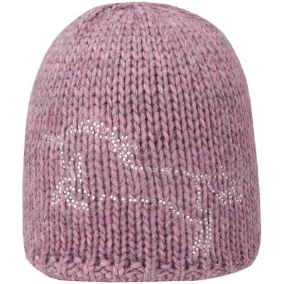 Czapka Beanie Z Jednorożcem Różowa Doll R.49 Czapka Beanie Z Jednorożcem Różowa Doll R.49
