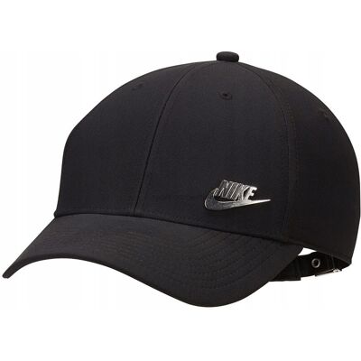Czapka Z Daszkiem Nike Sportowa Czarna Z Logo Dri-Fit Fb5371-010 Czapka Z Daszkiem Nike Sportowa Czarna Z Logo Dri-Fit Fb5371-010