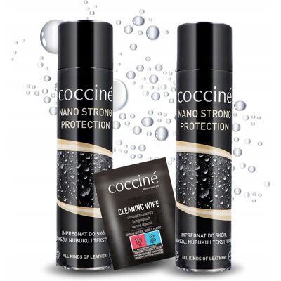 Coccine Duży Impregnat Nano Strong Do Butów X2 Z Chusteczką Nawilżaną Do Skóry Coccine Duży Impregnat Nano Strong Do Butów X2 Z Chusteczką Nawilżaną Do Skóry