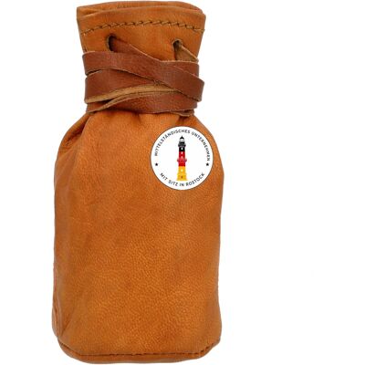 Inny producent Etui Skórzane 7x12x7cm Brązowe Zapięcie Ściągacz Unisex Inny producent Etui Skórzane 7x12x7cm Brązowe Zapięcie Ściągacz Unisex