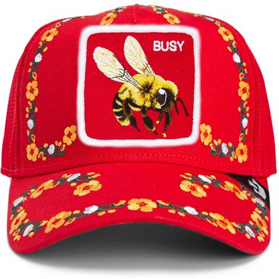Goorin Bros. Trucker Cap Smell The Flowers Red Czerwony, Rozmiar: Onesize, Czerwony, Rozmiar Uniwersalny Goorin Bros. Trucker Cap Smell The Flowers Red Czerwony, Rozmiar: Onesize, Czerwony, Rozmiar Uniwersalny