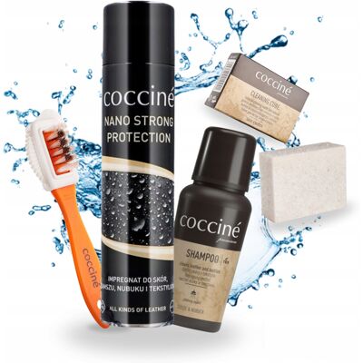 Coccine Impregnat Do Butów Mocny 400 Ml Gumka I Szczotka Do Zamszu I Nubuku Szampon Coccine Impregnat Do Butów Mocny 400 Ml Gumka I Szczotka Do Zamszu I Nubuku Szampon