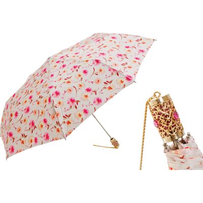 No name Luksusowy Parasol Składany Primavera 2 Kwiaty Pasotti Handmade Włochy No name Luksusowy Parasol Składany Primavera 2 Kwiaty Pasotti Handmade Włochy