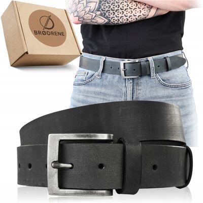 Brødrene Pasek Skórzany Męski Długi Szeroki Pas Gruby Do Spodni Z Klamrą Box 125cm Brødrene Pasek Skórzany Męski Długi Szeroki Pas Gruby Do Spodni Z Klamrą Box 125cm
