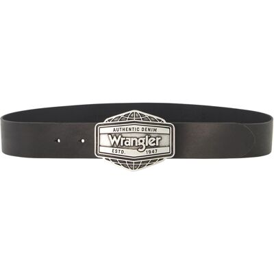 Pasek Wrangler Big Buckle Belt 112358068 Black 105 Pasek Wrangler Big Buckle Belt 112358068 Black 105