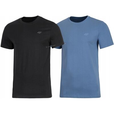 F4 4F ZESTAW 2szt. 2-PAK MÄSKA KOSZULKA T-SHIRT 100% BAWEĹNA / rozm XXXL 3XL F4 4F ZESTAW 2szt. 2-PAK MÄSKA KOSZULKA T-SHIRT 100% BAWEĹNA / rozm XXXL 3XL