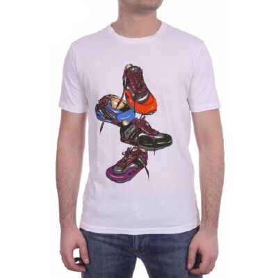 Inny producent 4Us Cesare Paciotti Oryginalny T-Shirt Męski 54 Inny producent 4Us Cesare Paciotti Oryginalny T-Shirt Męski 54