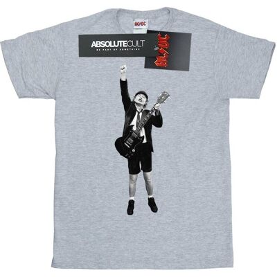 AC/DC Męska Koszulka Angus Young Cut Out T-Shirt (3XL / Jasnoszary) AC/DC Męska Koszulka Angus Young Cut Out T-Shirt (3XL / Jasnoszary)