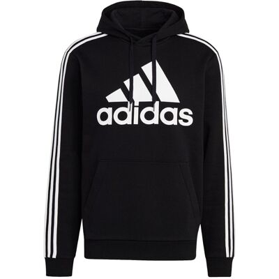 Adidas BL3S Fleece Hoodie H14641, Mężczyzna, Bluza sportowa, Czarny Adidas BL3S Fleece Hoodie H14641, Mężczyzna, Bluza sportowa, Czarny