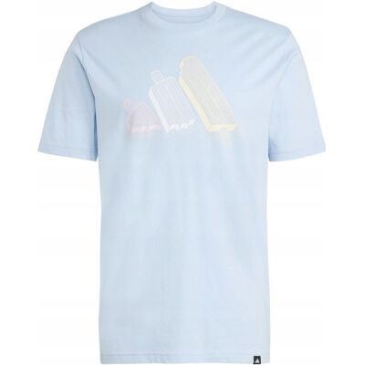 Adidas KOSZULKA MÄSKA BAWEĹNIANA T-SHIRT LOUNGE ICE GRAPHIC / rozm. XXL Adidas KOSZULKA MÄSKA BAWEĹNIANA T-SHIRT LOUNGE ICE GRAPHIC / rozm. XXL